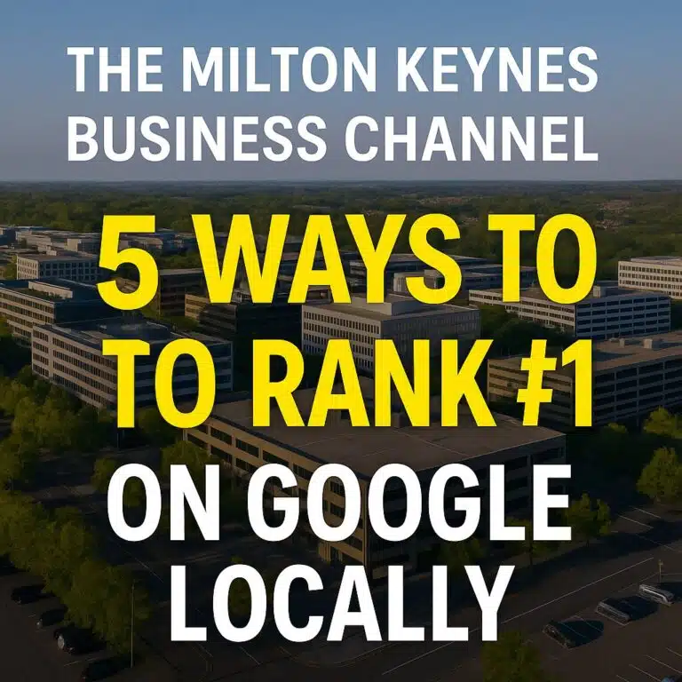 SEO Tips Milton Keynes Services 8 Ranking tips for local Google searches