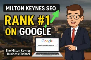 Milton Keynes SEO ranking promotion image.