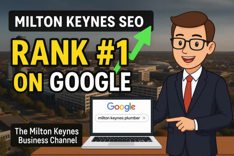 SEO Milton Keynes — Boost Google Rankings & Enquiries 3 Milton Keynes SEO ranking promotion image.