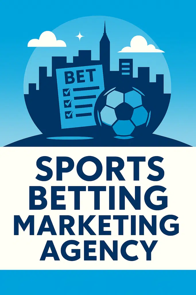 Agency promoting sports betting services.