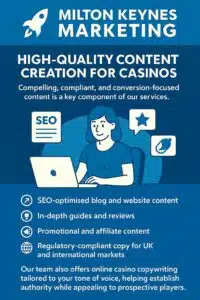 iGaming Marketing Agency Content Creation