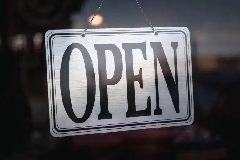 Local SEO for Northamptonshire Businesses 5 a sign on a window